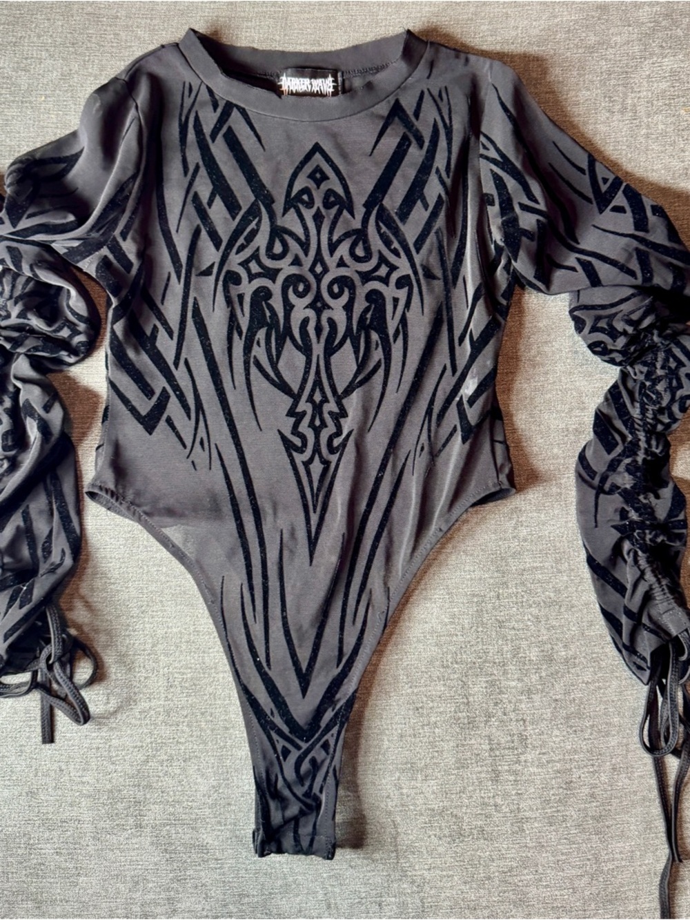Darker Wavs by Dolls Kill mesh bodysuit